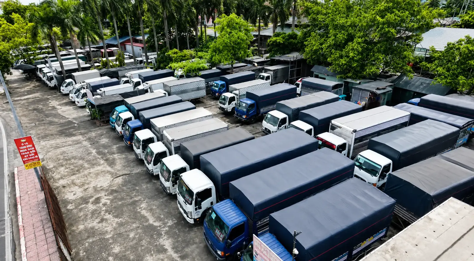 Kho xe tải cũ Thắng Cảnh Auto tại Hà Nội